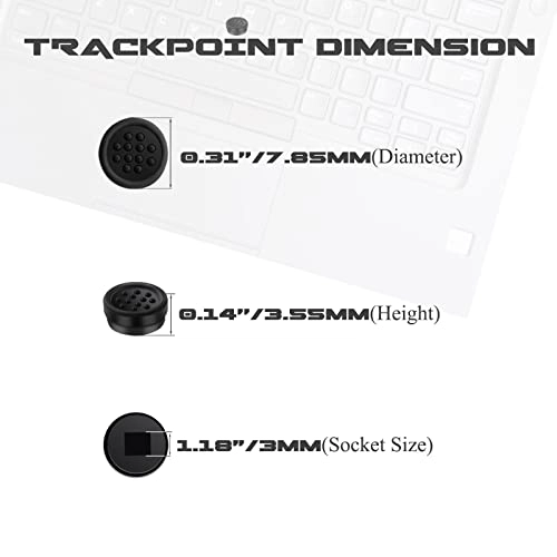 Trackpoint Cap - Pack of 2 Black