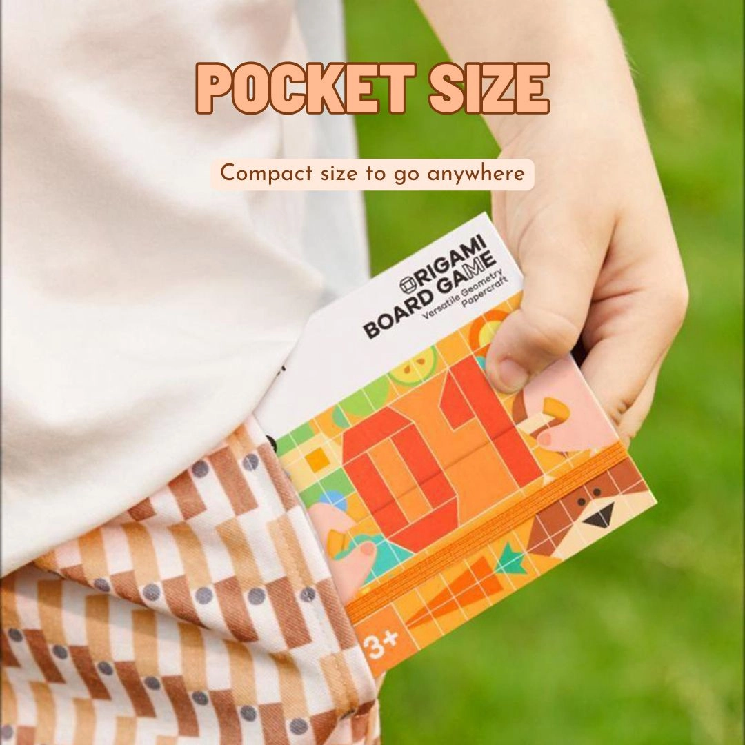 Origami Board Game - Suitable for 3 years and above