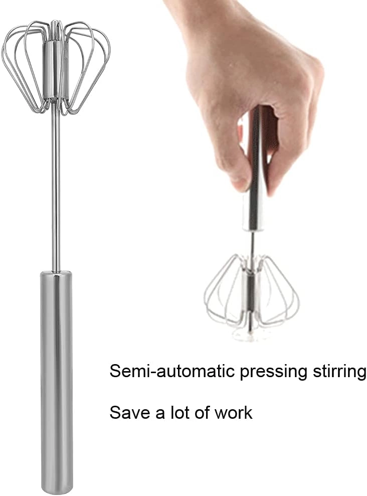 Egg Mixer - stainless steel Semi-automatic Multifunction