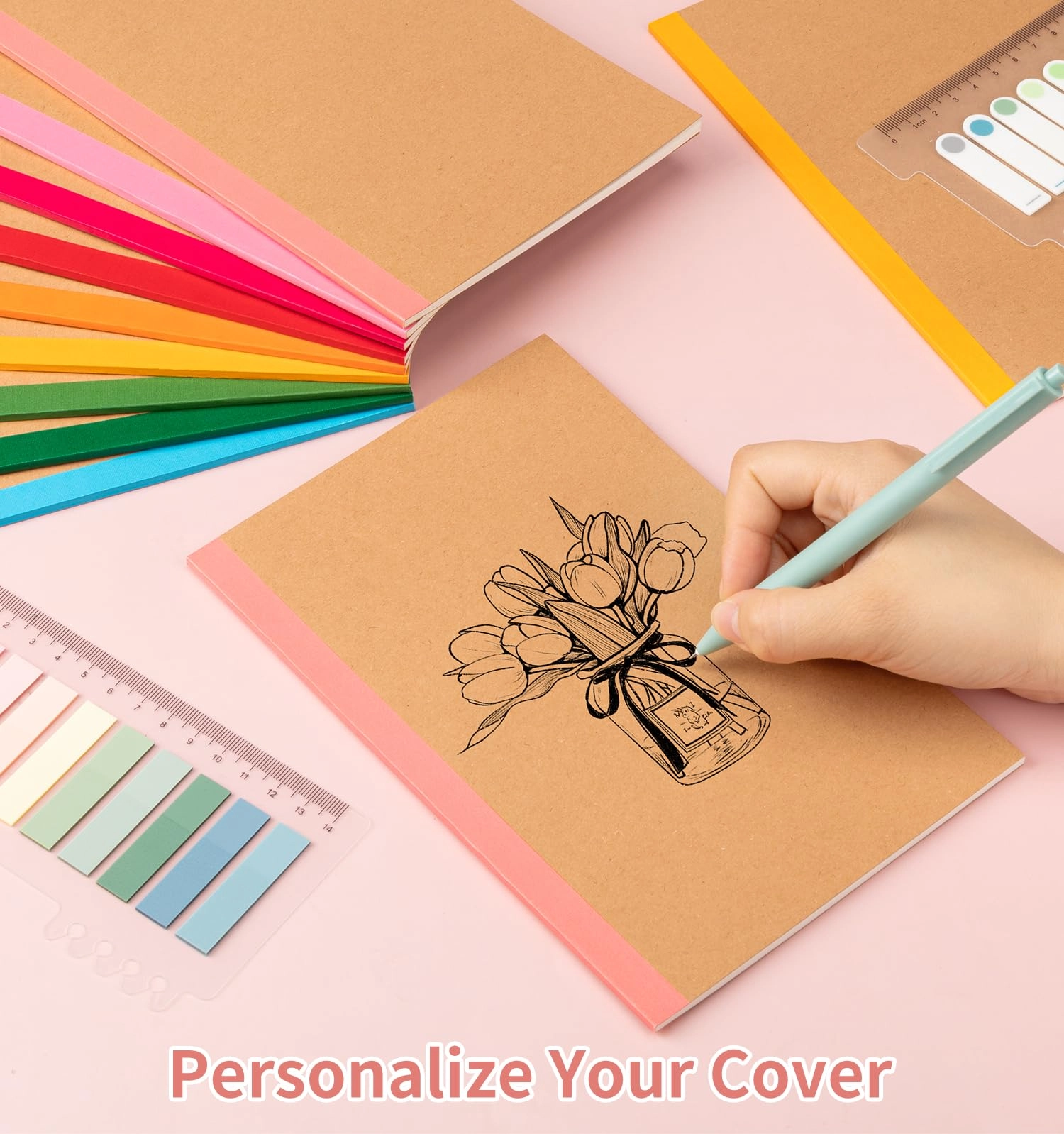 Composition Notebook A5 - Blank 60 Pages