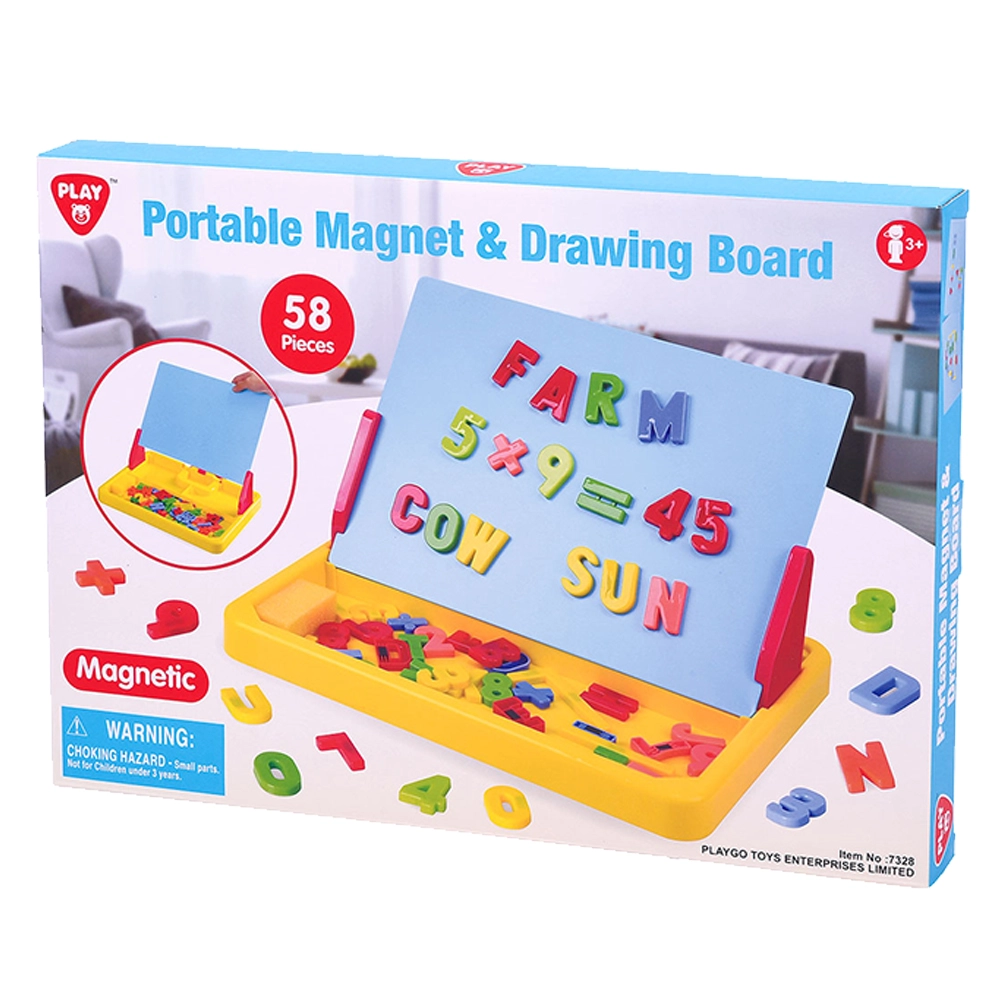 Portable Magnet & Drawing Board - 3+ years