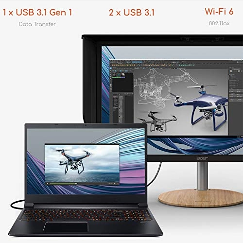 ConceptD 3 CN315-71-791U - 15.6'' Core i7-9750H 16GB DDR4 512GB SSD