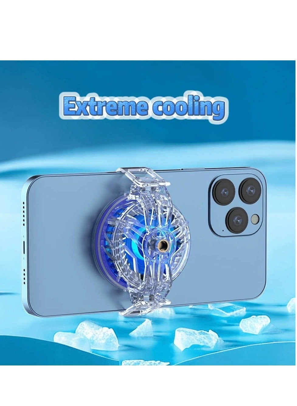 Phone and Pad Cooler - RGB Cooling Fan