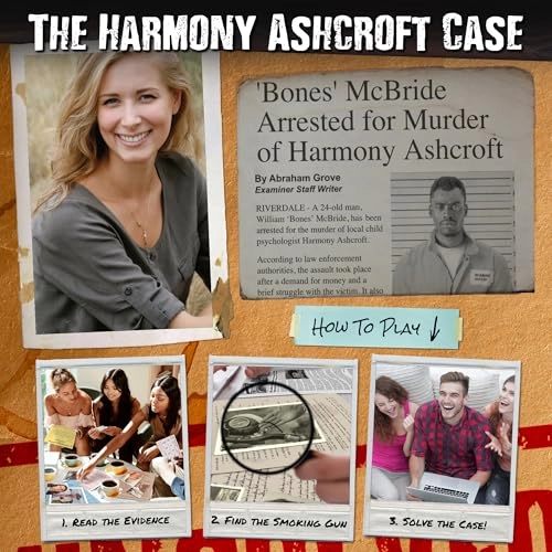 Who Murdered Harmony Ashcroft? - Cold Case Murder Mystery Game