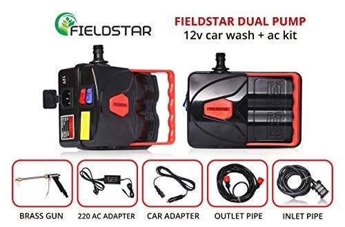 Corded Electric Dual High Pressure Washer - 12V Car