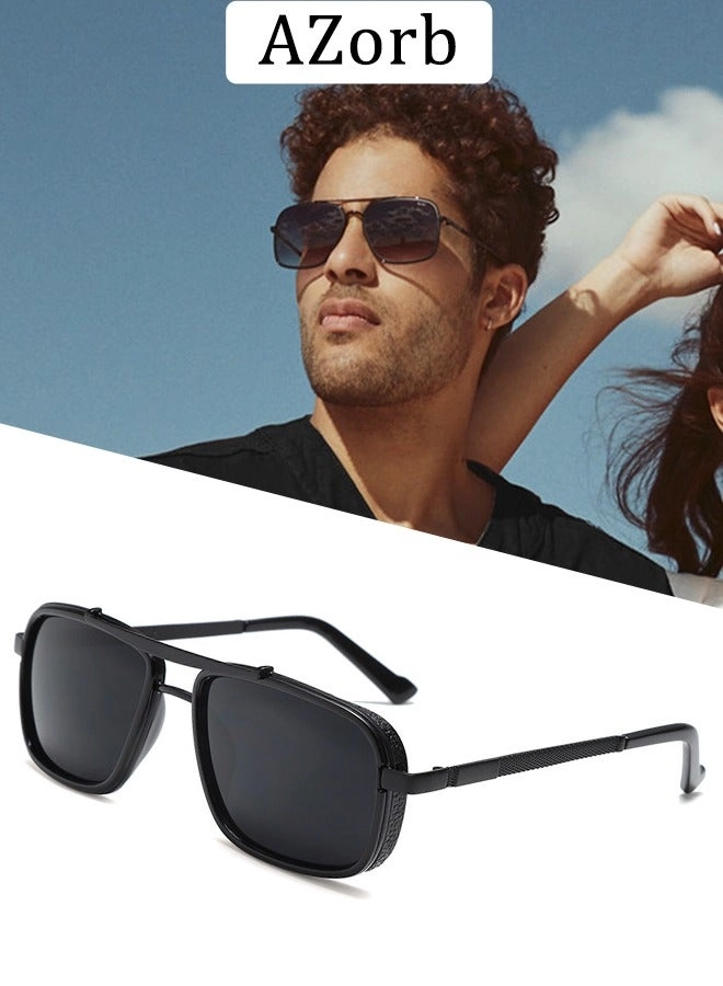 Aviator Sunglasses - 58 mm Black