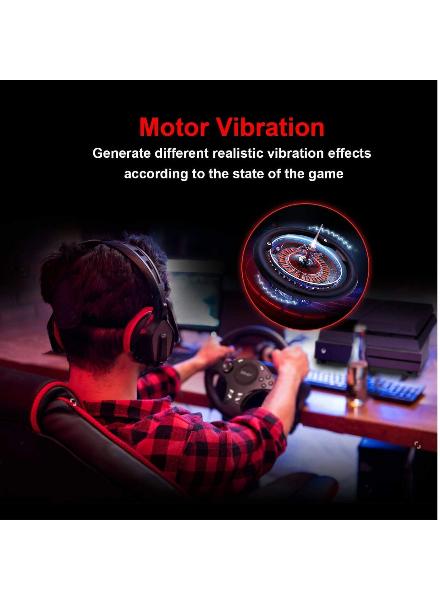 R270 Racing Wheel & Pedals - PC PS3 PS4 XBOX ONE XBOX 360 Nintendo Switch Android