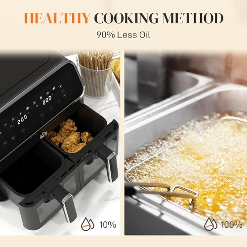 Double Air Fryer UK800-191V70BK0331