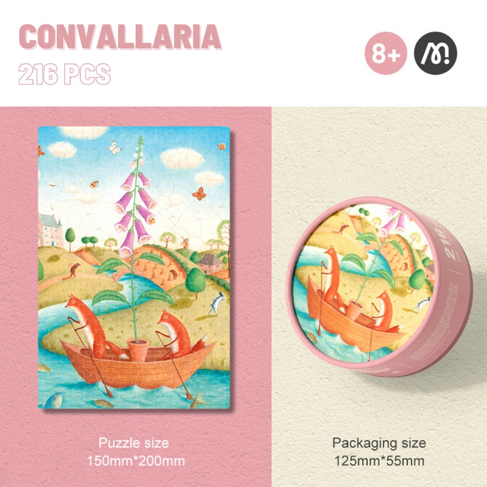 Convallaria Pocket Puzzle (TOP-MD3281) - 216 pcs