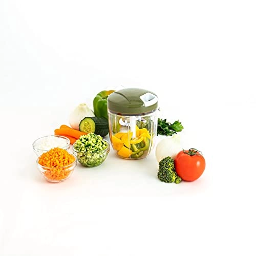 Naturalia Manual Chopper - 12.5 x 14 cm Green