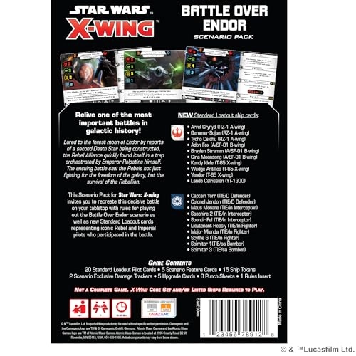 Star Wars X-Wing 2nd Edition: Battle Over Endor Scenario Pack