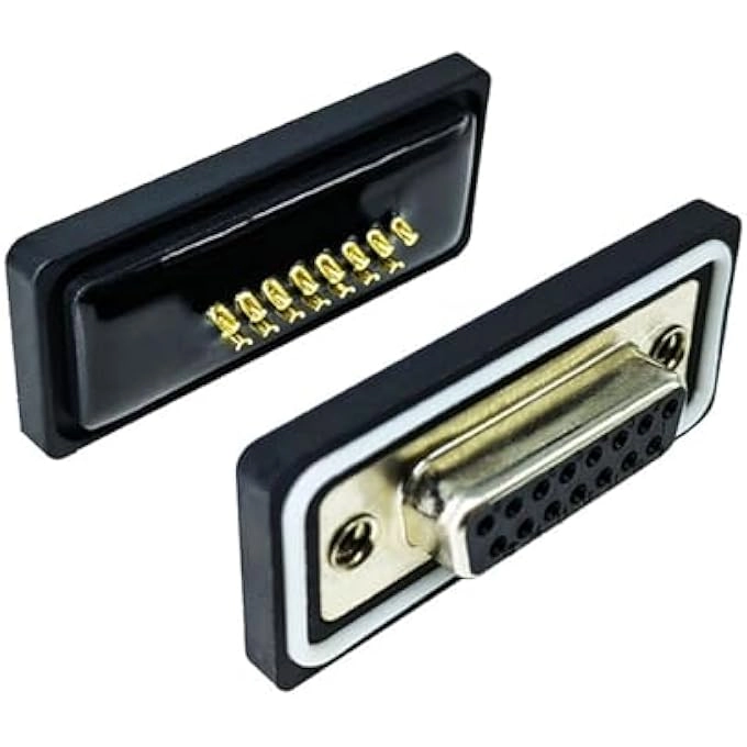 D-SUB EPOXY POTTING PLUG/SOCKET - 2PCS 2 ROW 9PIN/15PIN/25PIN/37PIN