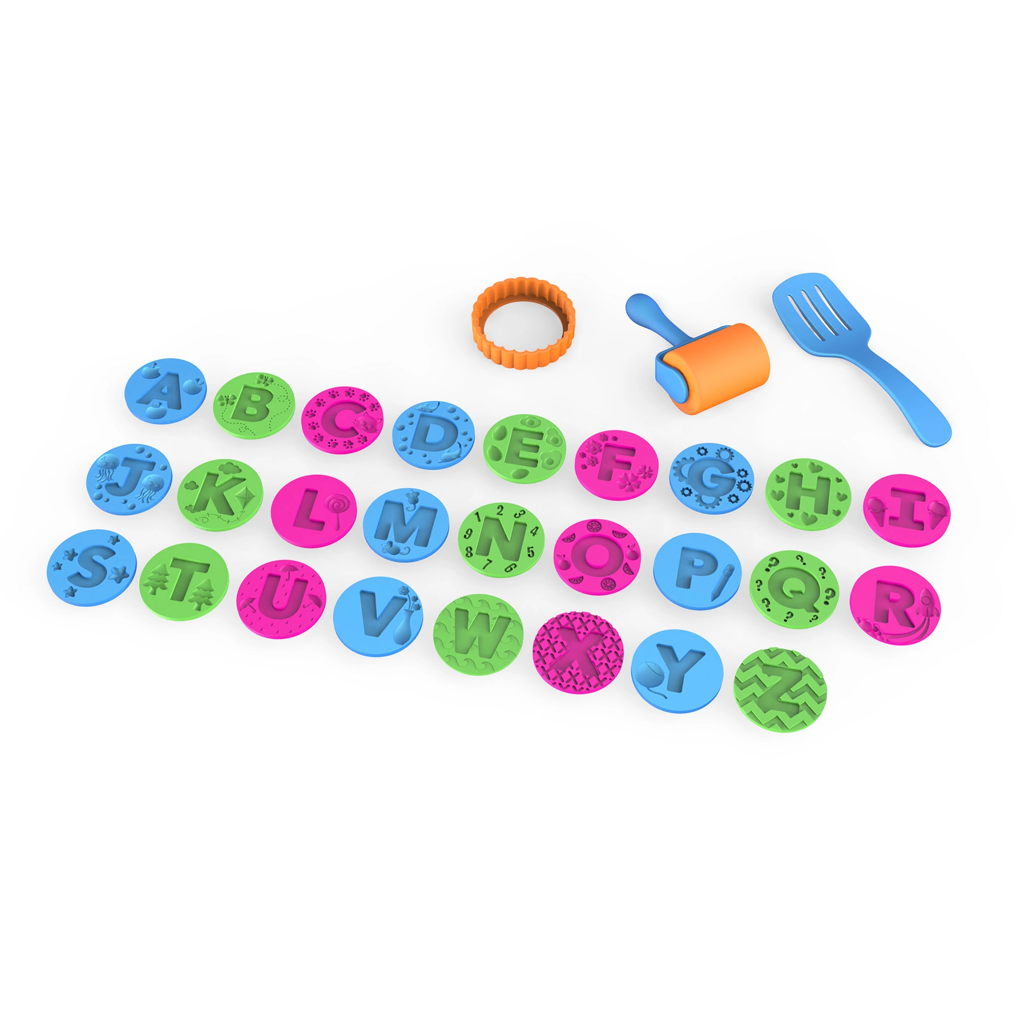 Playfoam Sand ABC Cookies Play Sand Toy Set - 3+