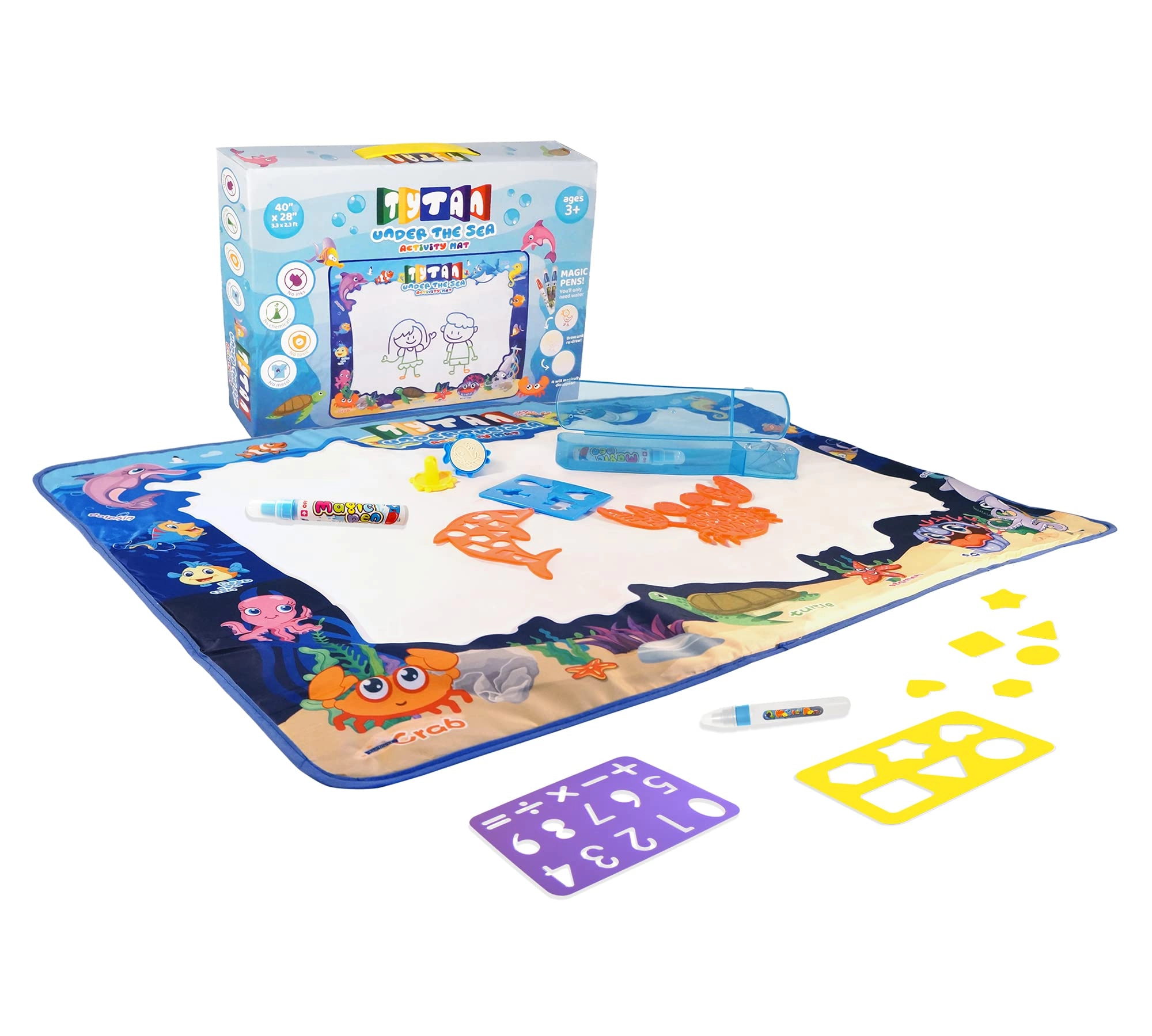 Tytan Under-The-Sea Doodle Mat - 3 years and up 1 pieces