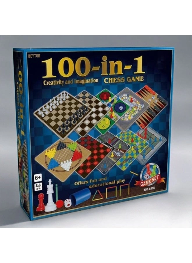 100 Board Games - multicolour English Set