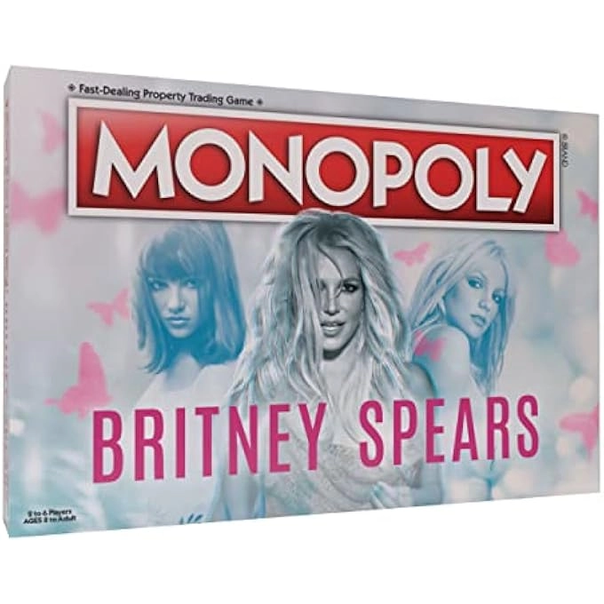 Hasbro Monopoly: Britney Spears Collector's Edition