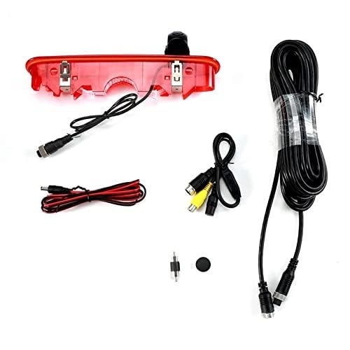 Brake Light Rear View Camera - Night Vision + LCD Monitor - 800 x 480