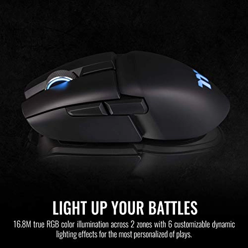 Argent M5 Wireless Gaming Mouse - Bluetooth, USB