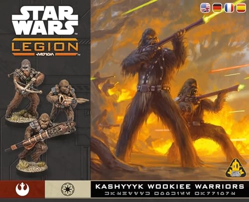 Asmodee Star Wars Legion: Kashyyyk Wookiee Warriors - Miniatures Game Expansion