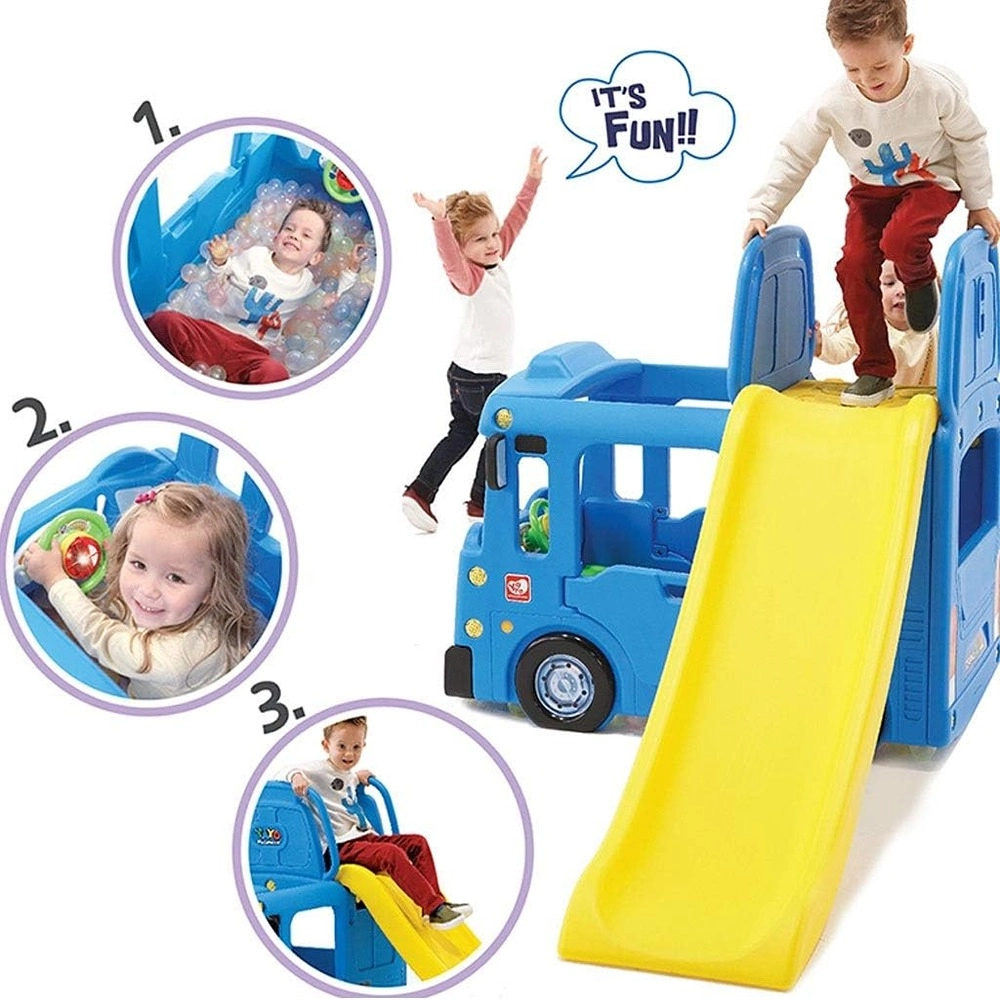 Tayo Premium Bus Slide - Blue 2 to 7 years