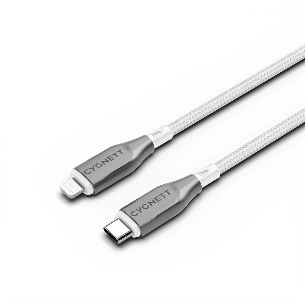 Cygnett Armoured Lightning to USB-C Cable 1m