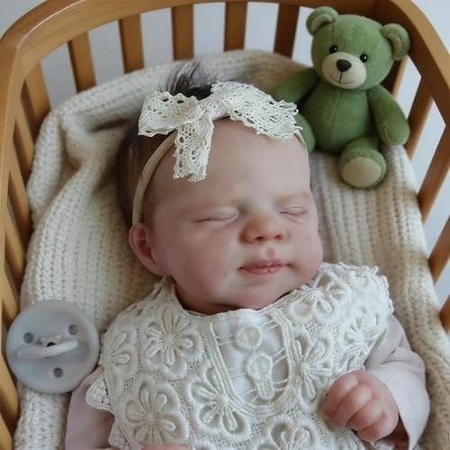 Pascale Reborn Baby Doll - 18 Inch Weighted Cloth Body Ages 3+