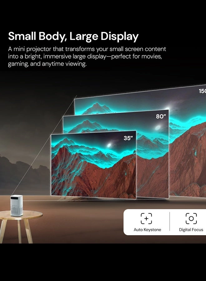 PROJ-WO-110-AN 150 ANSI Lumens