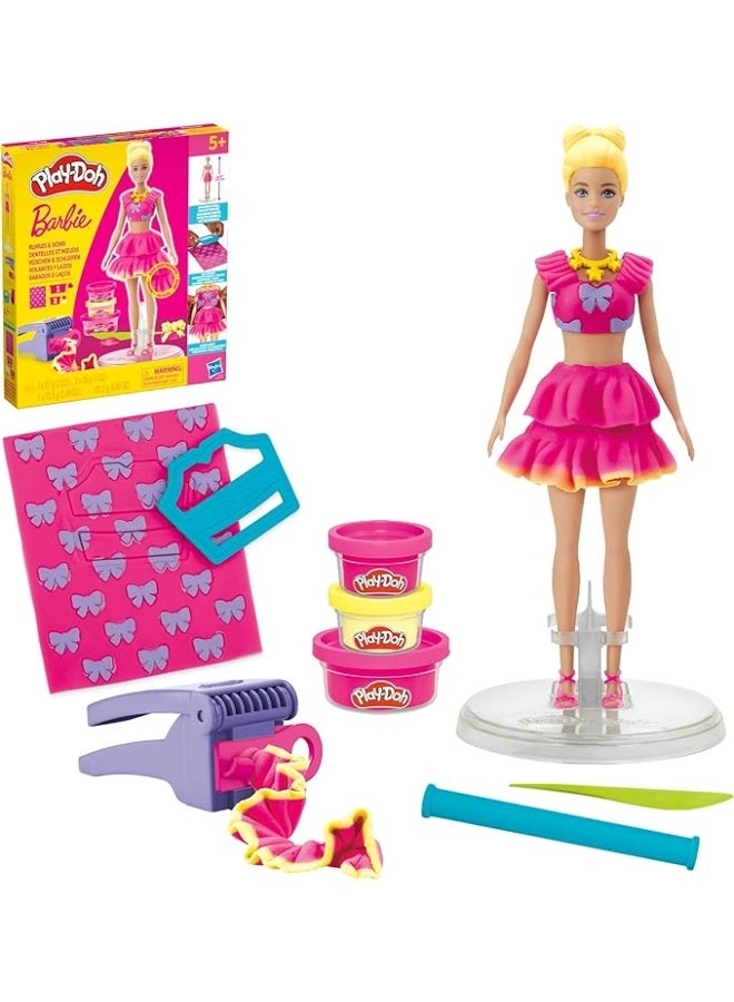 Play-Doh Barbie Ruffles and Bows Set - 5+ Years 9 Fashion Accessories