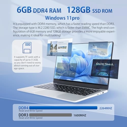 N4120 - 14'' Celeron J4105 8GB DDR4 128GB SSD
