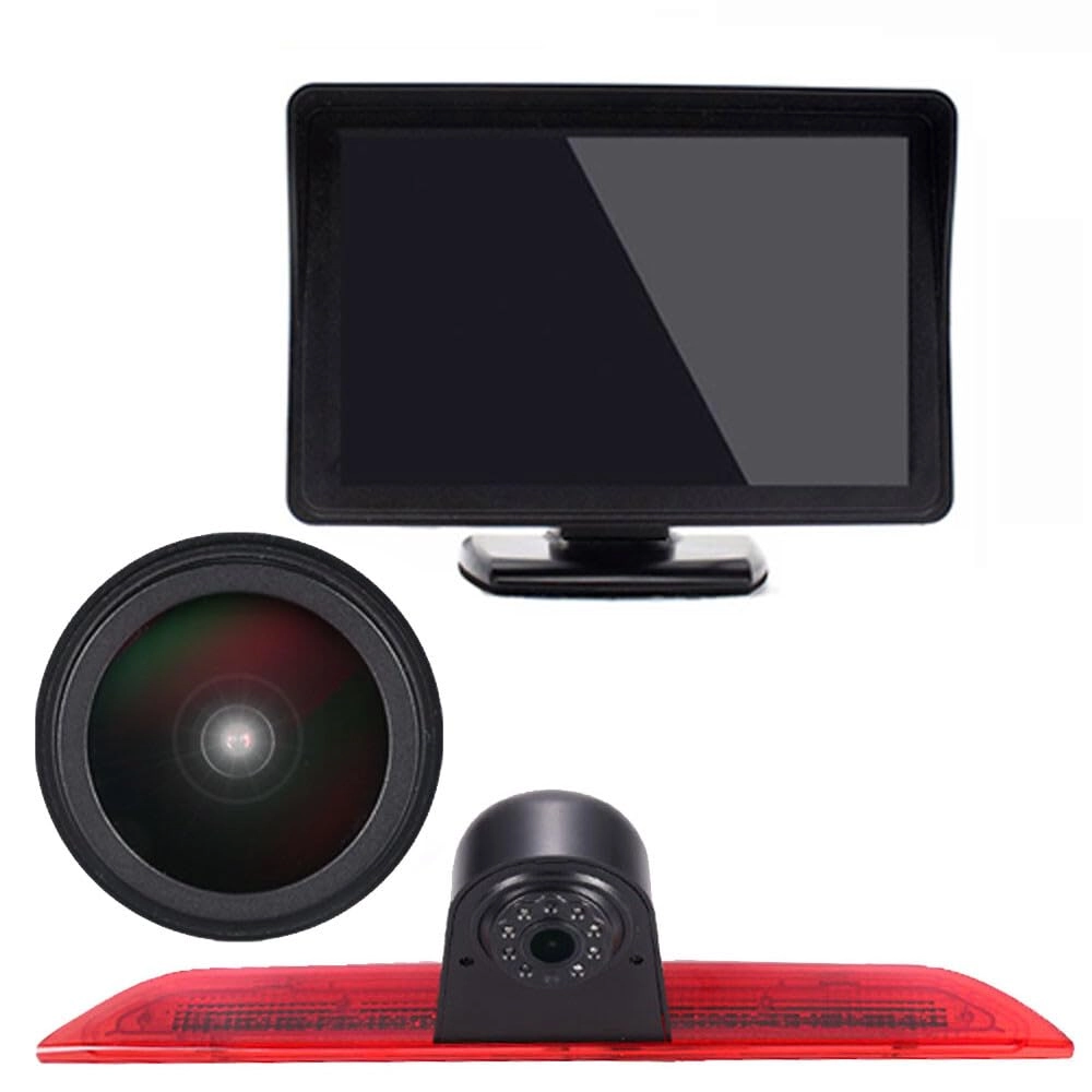 Third Brake Light Reversing Camera + TFT LCD Monitor - 4.3 inch