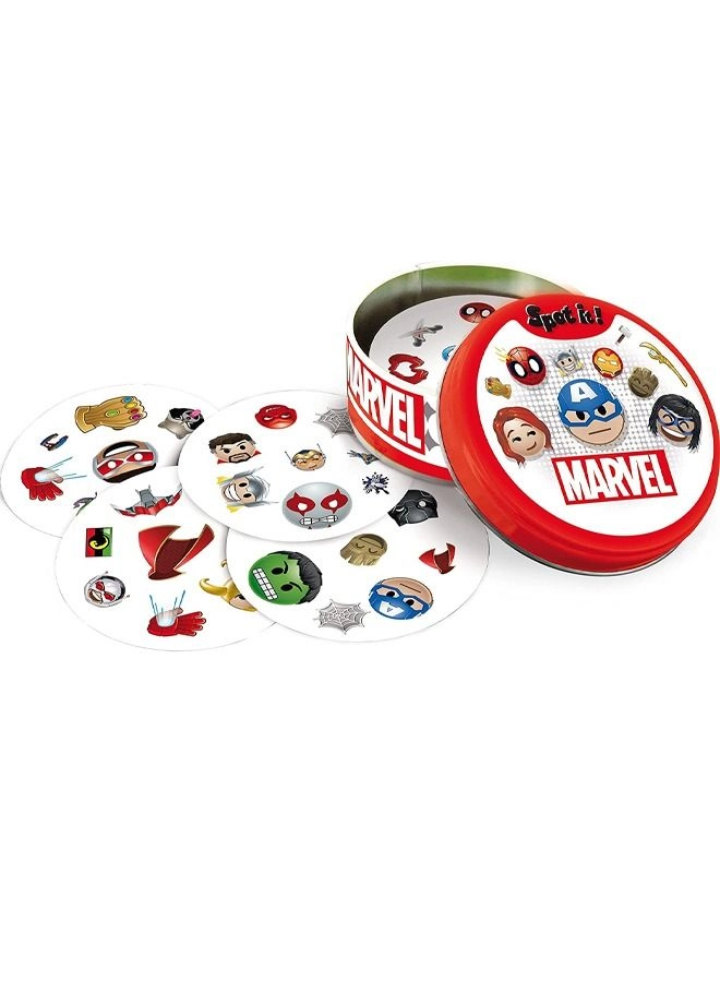 Dobble Spot It!: Marvel Emojis - Card Game