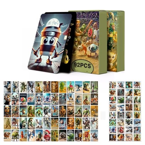 Brain Red Cards - 92 Cards Italian Collecting and Strategy Game