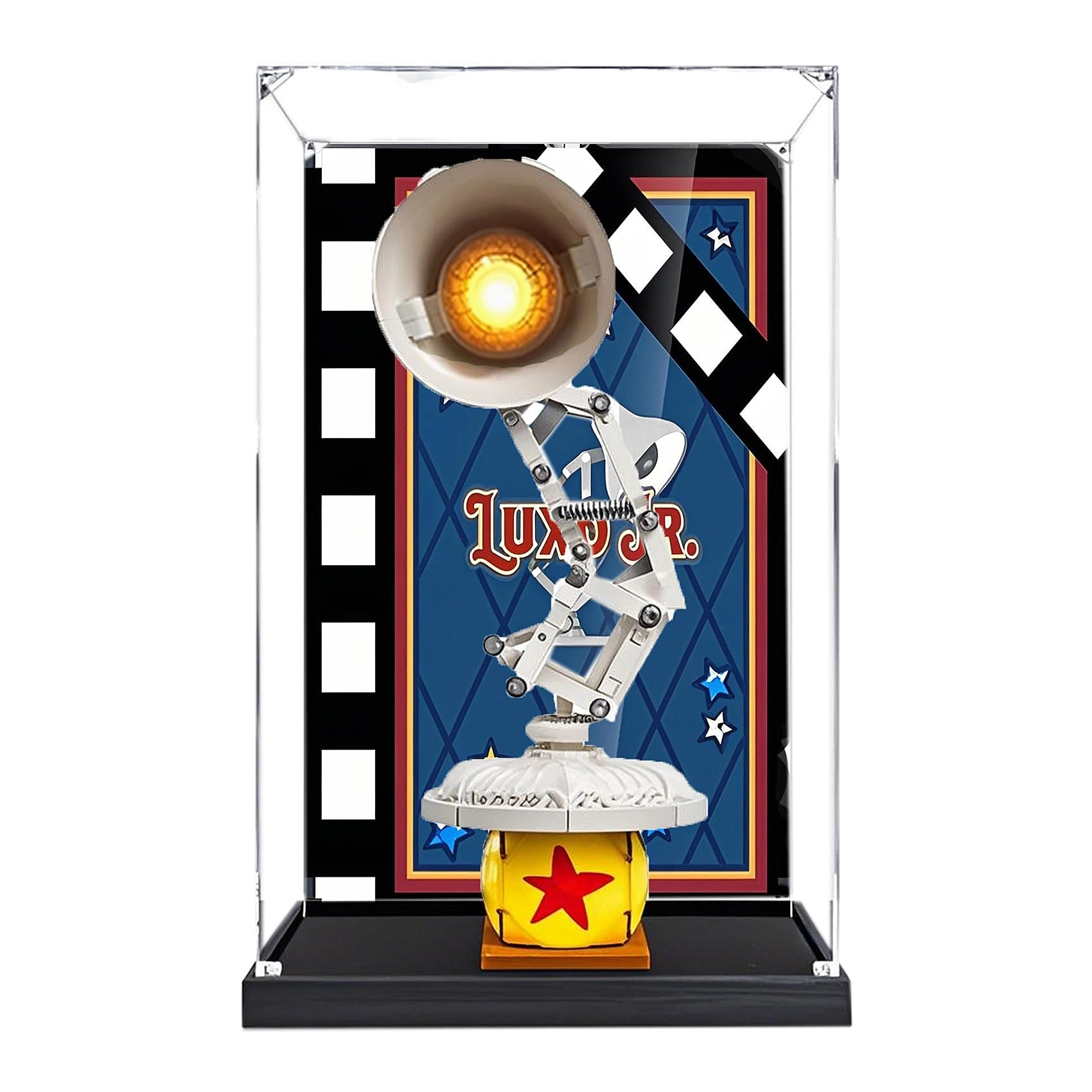 OOHNVJKI Acrylic Display Box for LEGO 21357 - 3mm thickness