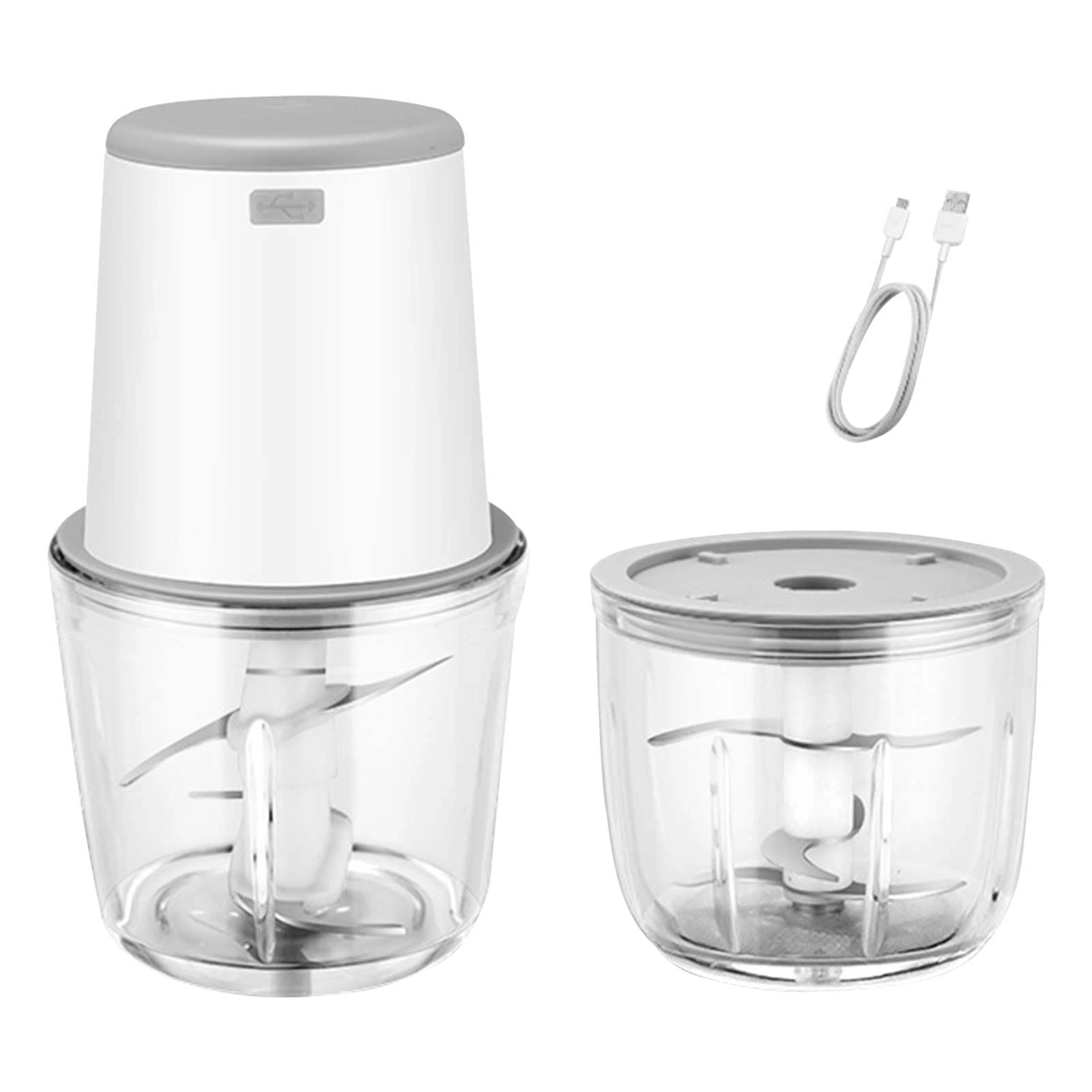 Yolispa Mini Food Processor - 0.3L 0.6L