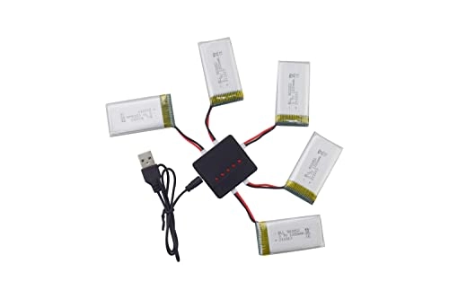 Battery - 1200mAh 3.7V + 5in1 Charger