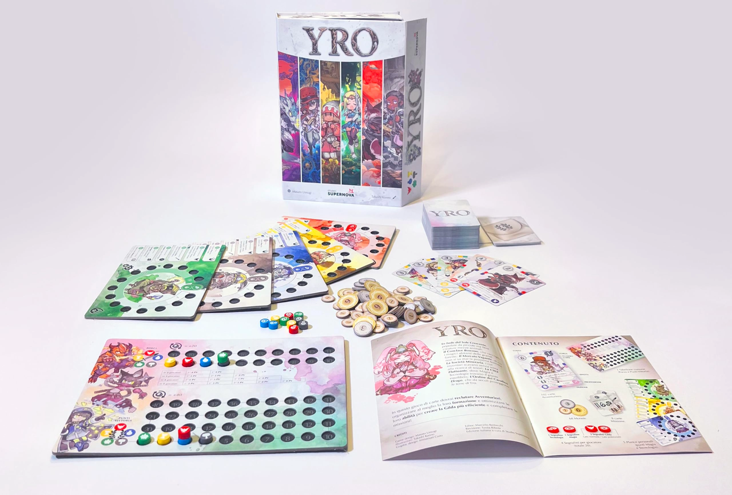Studio Supernova Yro - Card Game (Italian)