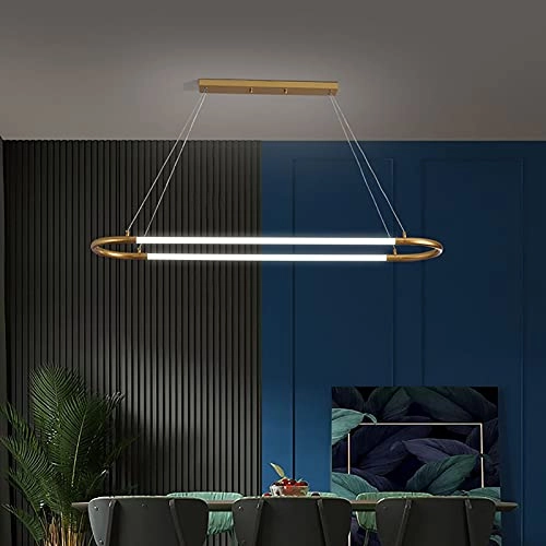 Crystal Chandelier - Golden tricolor light 100*38*30cm