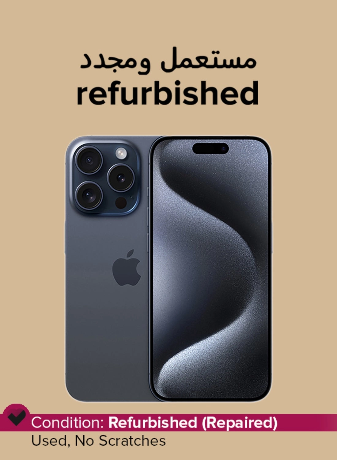 (Refurbished) Iphone 15 pro 128GB