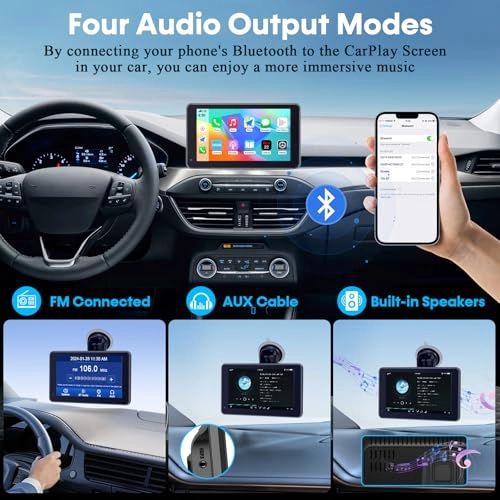 Wireless Apple Carplay Screen - 7 Inches