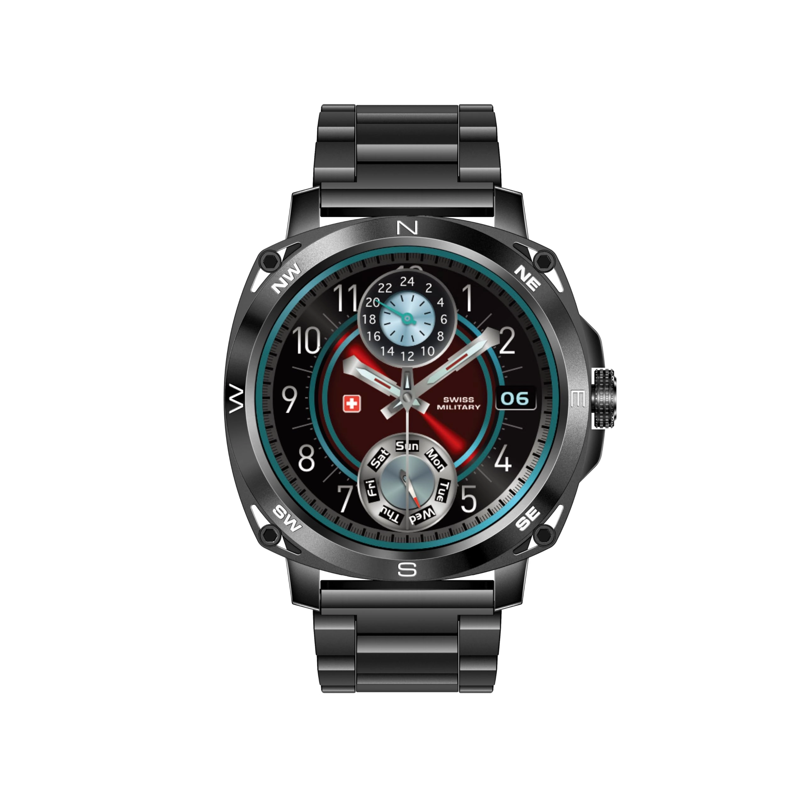 DOM4 36mm Stainless Steel