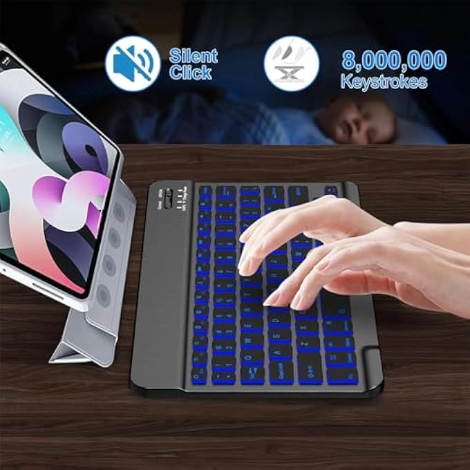 Backlit Bluetooth Keyboard - Wireless