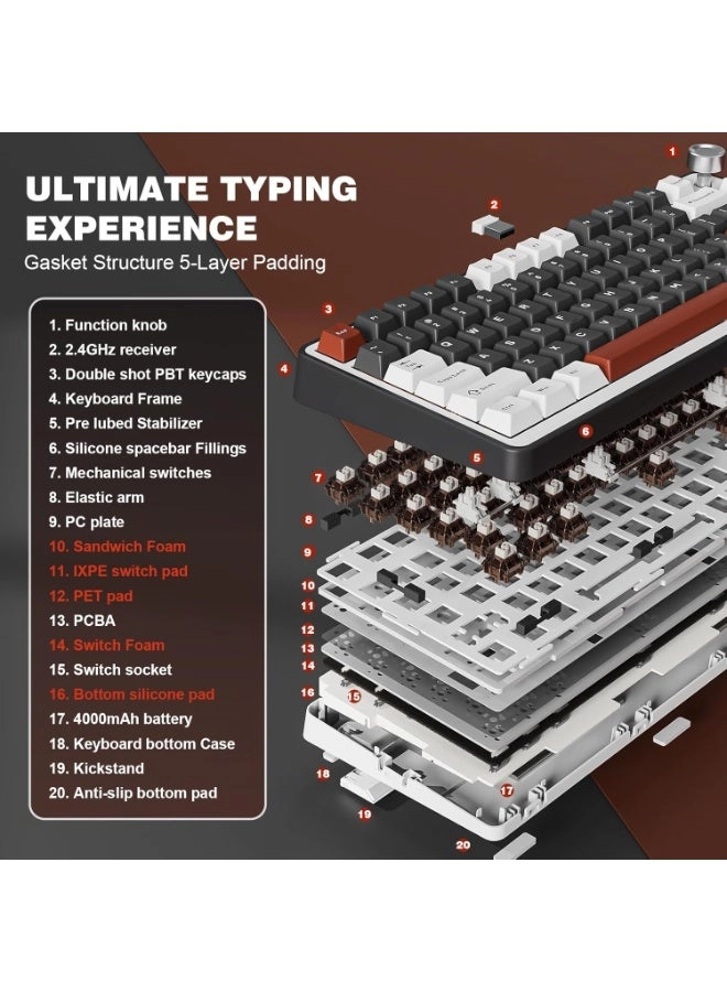 B75 PRO - 75% Wired/Wireless