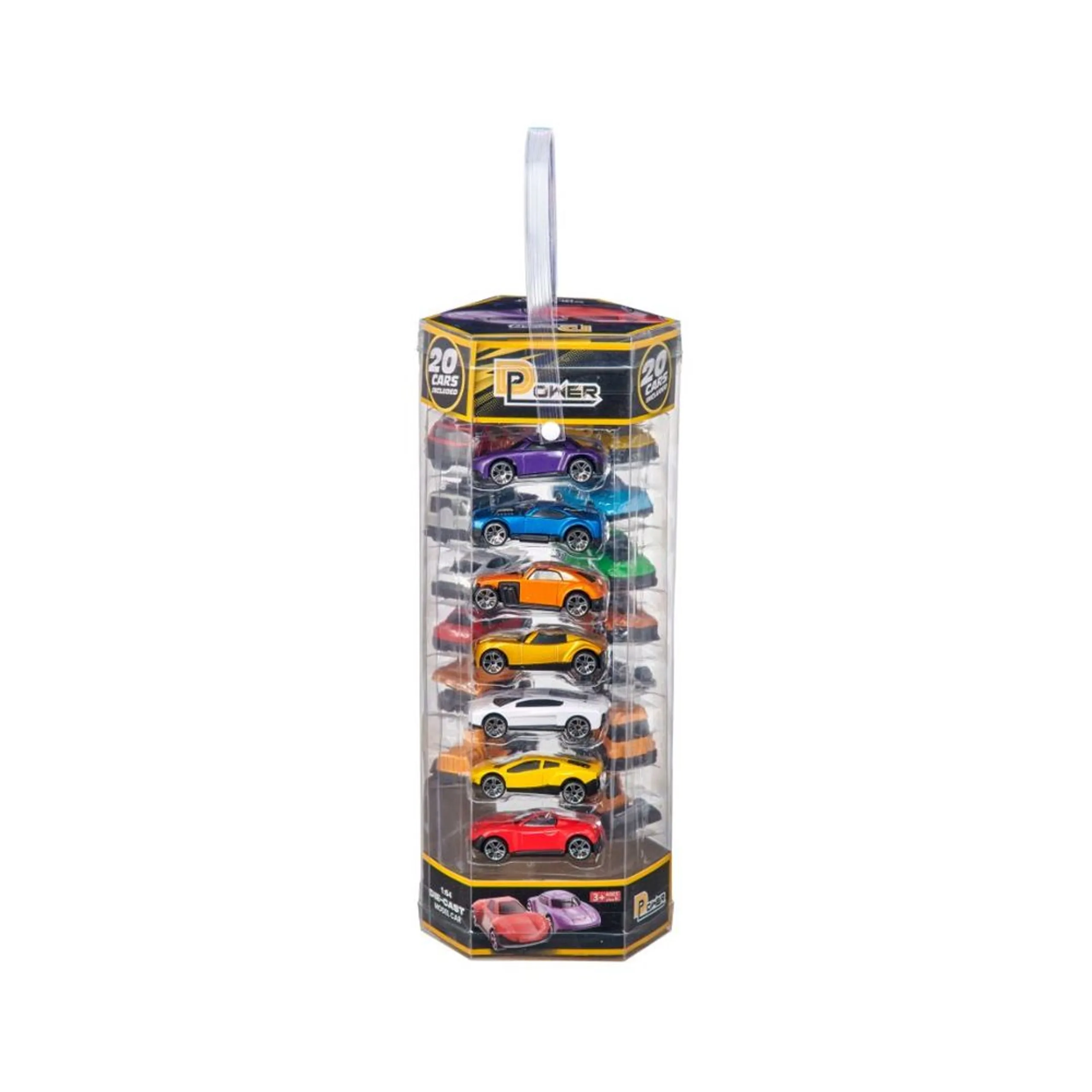 D-Power Diecast Toy Car - 1:64 20 pcs