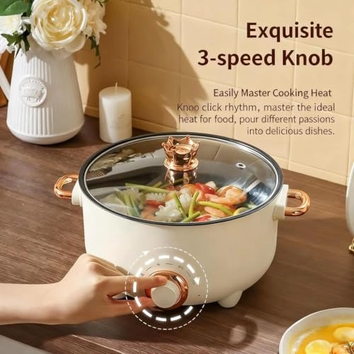 Multi-Functional Household Electric Hot Pot - 2.1-4L