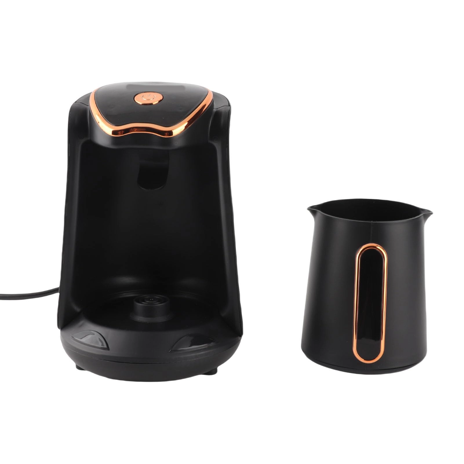 HUSHUI Turkish Coffee Maker - 4 cups Overflow Protection Acoustic Alarm
