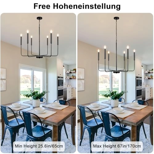 Chandelier - 65 cm 170 cm