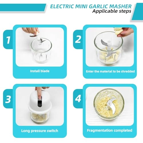 Electric Kitchen Chopper - 350ml USB