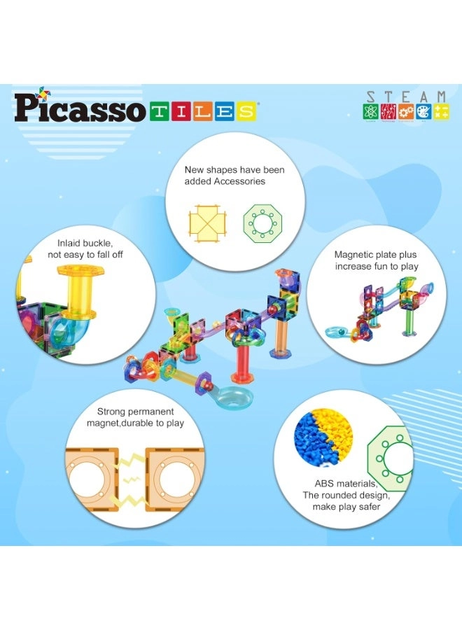 Magnetic Marble Run Set - 3+ Years 60 pieces