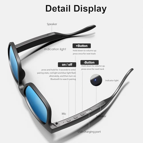 AI Glasses - 115 Languages Polarized Lenses