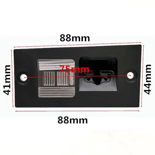 Rear View Camera Bracket - License Plate Light 5 Pieces